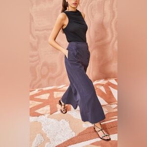NWT Ulla Johnson Polina Pants Midnight size 12